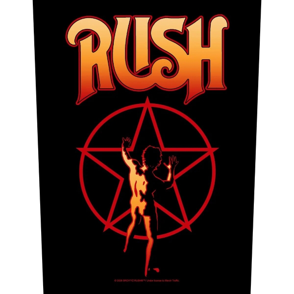 Rush - Back Patch: Starman i gruppen MERCHANDISE / Tygmärke / / hos Bengans Skivbutik AB (5676452)