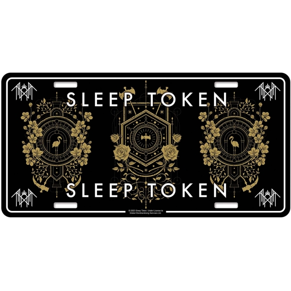 Sleep Token - Number Plate: Even In Arcadia Sigils i gruppen MERCHANDISE / Merch / Kommande / Hårdrock hos Bengans Skivbutik AB (5676504)