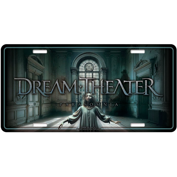 Dream Theater - Number Plate: Parasomnia i gruppen MERCHANDISE / Merch / Kommande / Hårdrock hos Bengans Skivbutik AB (5676510)