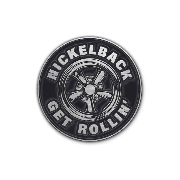 Nickelback - Pin Badge: Get Rollin' i gruppen MERCHANDISE / Pin-Button Badge / / hos Bengans Skivbutik AB (5676532)