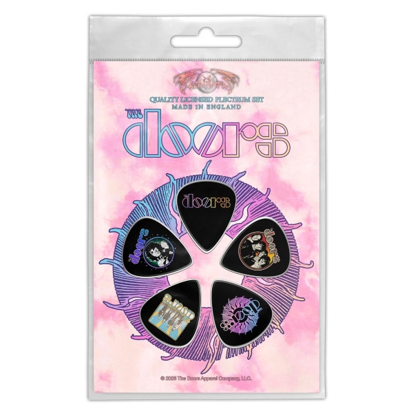 The Doors - Plectrum Pack: Sun i gruppen MERCHANDISE / Merch / Kommande / Pop-Rock hos Bengans Skivbutik AB (5676535)