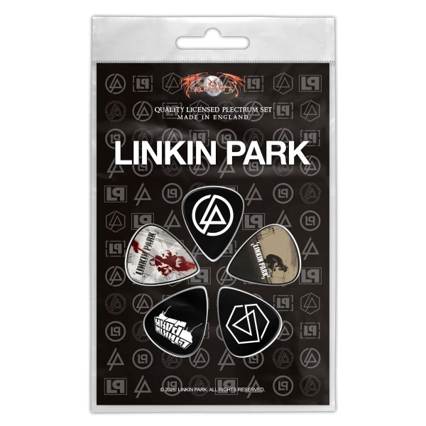 Linkin Park - Plectrum Pack: Classics i gruppen MERCHANDISE / Merch / Kommande / Hårdrock hos Bengans Skivbutik AB (5676536)