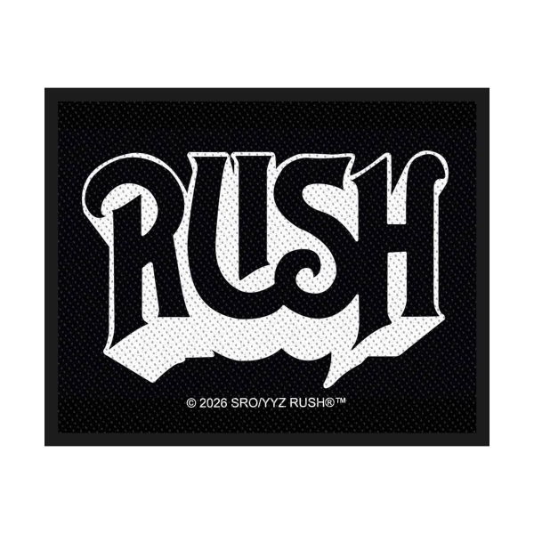 Rush - Standard Woven Patch: Logo i gruppen MERCHANDISE / Tygmärke / / hos Bengans Skivbutik AB (5676540)