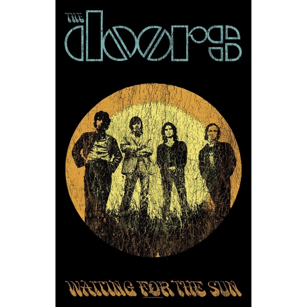The Doors - Textile Poster: Waiting For The Sun i gruppen MERCHANDISE / Merch / Kommande / Pop-Rock hos Bengans Skivbutik AB (5676547)