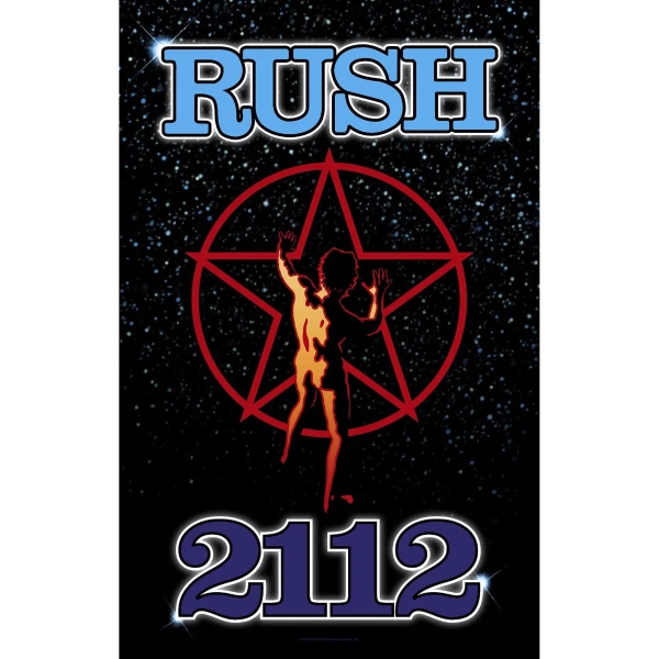 Rush - Textile Poster: 2112 i gruppen MERCHANDISE / Merch / Kommande / Hårdrock hos Bengans Skivbutik AB (5676548)