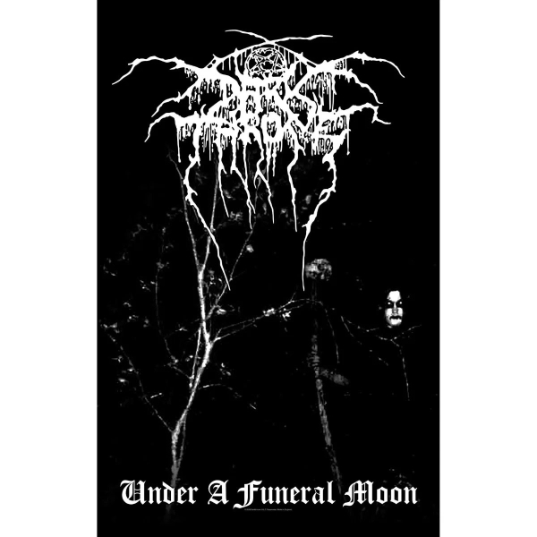 Darkthrone - Textile Poster: Under A Funeral Moon i gruppen MERCHANDISE / Merch / Kommande / Hårdrock hos Bengans Skivbutik AB (5676550)
