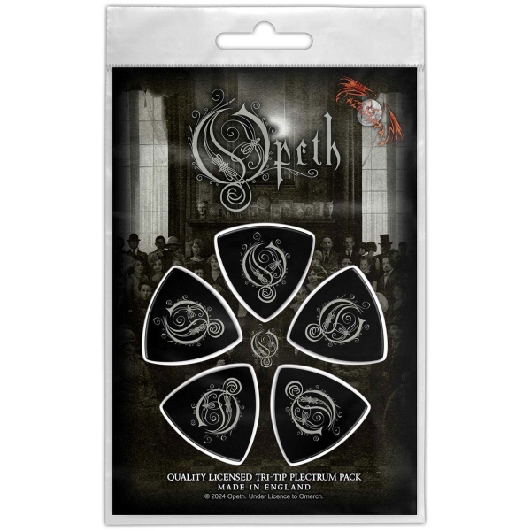 Opeth - Tri-Tip Plectrum Pack: The Last Will And Testament i gruppen MERCHANDISE / Merch / Kommande / Hårdrock hos Bengans Skivbutik AB (5676566)