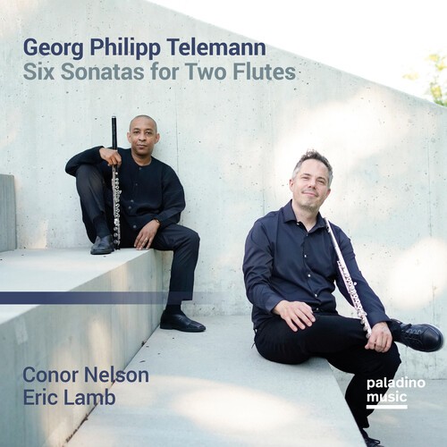 Telemann G P - Six Sonatas For Two Flutes i gruppen CD / Klassiskt hos Bengans Skivbutik AB (5676592)
