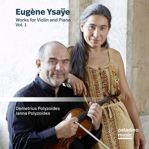 Eugène Ysaÿe - Works For Violin And Piano, Vol. 1 i gruppen CD / Klassiskt hos Bengans Skivbutik AB (5676617)