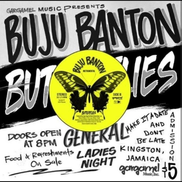 Buju Banton - Butterflies i gruppen VINYL / Kommande / Reggae hos Bengans Skivbutik AB (5676642)