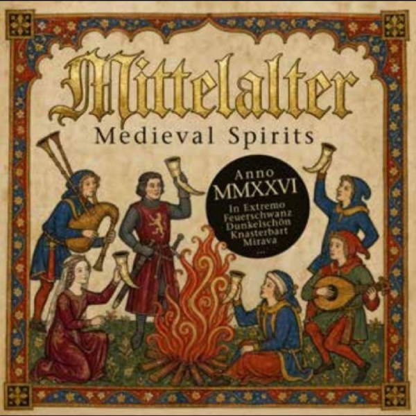 Various Artists - Mittelalter: Medieval Spirits 2026 i gruppen VINYL / Kommande / World Music hos Bengans Skivbutik AB (5676645)
