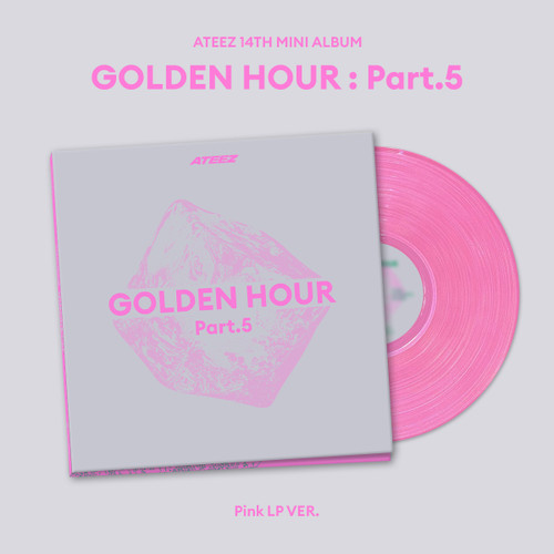 Ateez - Golden Hour : Part.5 (Pink Lp Ver.) i gruppen VINYL / Kommande / K-Pop hos Bengans Skivbutik AB (5676778)