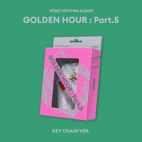 Ateez - Golden Hour : Part.5 (Key Chain Ver.) i gruppen MERCHANDISE / Merch+Code / Kommande / K-Pop hos Bengans Skivbutik AB (5676779)