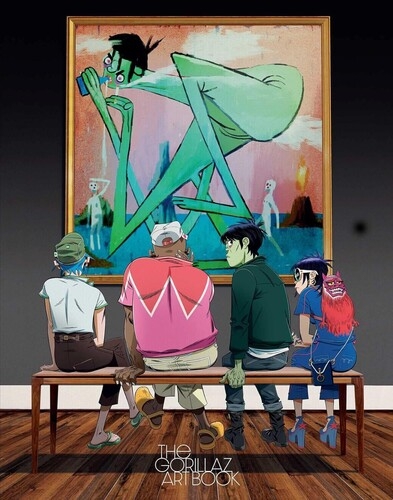 Gorillaz - The Gorillaz Art Book - Cover Variant B i gruppen ÖVRIGT / Övriga böcker hos Bengans Skivbutik AB (5676798)