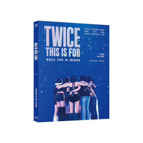 Twice - This Is For - World Tour In Incheon BLU-RAY + Original Ticket i gruppen MUSIK / Musik Blu-Ray / Kommande / K-Pop hos Bengans Skivbutik AB (5676849)