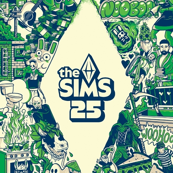 V/A - The Sims 25Th Soundtrack i gruppen VINYL /  hos Bengans Skivbutik AB (5676853)