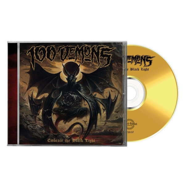 100 Demons - Embrace The Black Light i gruppen CD / Kommande / Hårdrock hos Bengans Skivbutik AB (5676945)