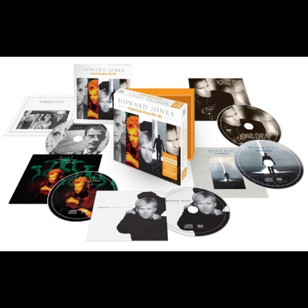 Howard Jones - Original Studio Albums 1984-1992 i gruppen CD / Kommande / Pop-Rock hos Bengans Skivbutik AB (5676969)