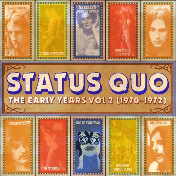Status Quo - The Early Years Vol 2 (1970-1972) i gruppen CD / Kommande / Pop-Rock hos Bengans Skivbutik AB (5676981)