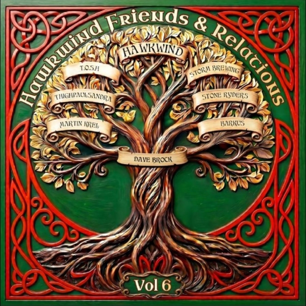 Hawkwind - Friends & Relations i gruppen VINYL / Kommande / Pop-Rock hos Bengans Skivbutik AB (5677082)