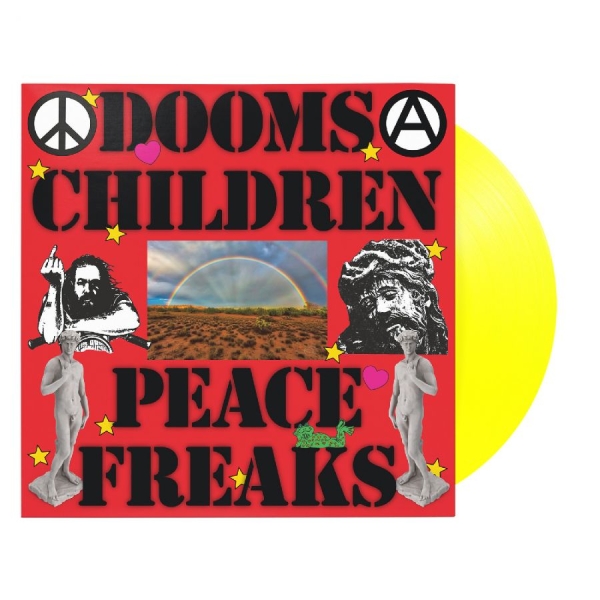 Dooms Children - Peace Freaks (Neon Yellow Lp) i gruppen VINYL / Kommande / Pop-Rock hos Bengans Skivbutik AB (5677138)