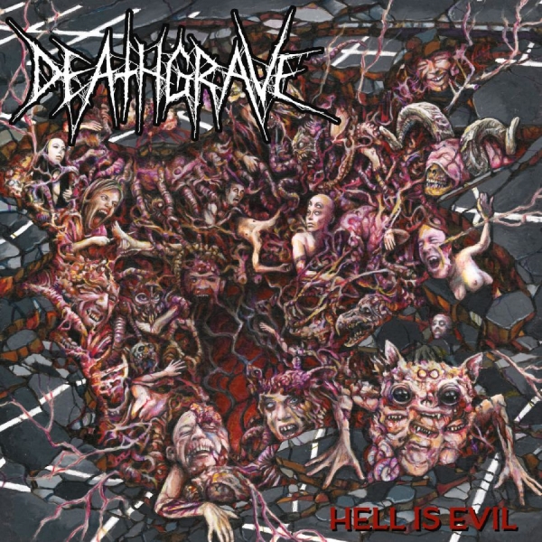 Deathgrave - Hell Is Evil i gruppen CD / Kommande / Pop-Rock hos Bengans Skivbutik AB (5677156)