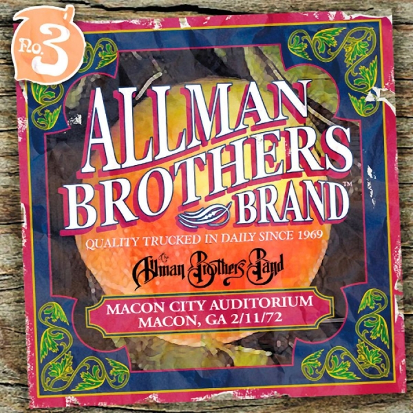 Allman Brothers Band The - Macon City Auditorium 2-11-72 i gruppen CD / Kommande / Pop-Rock hos Bengans Skivbutik AB (5677160)