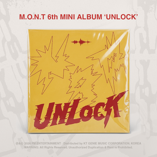 M.O.N.T - Unlocke i gruppen CD / Nyheter / K-Pop hos Bengans Skivbutik AB (5677190)