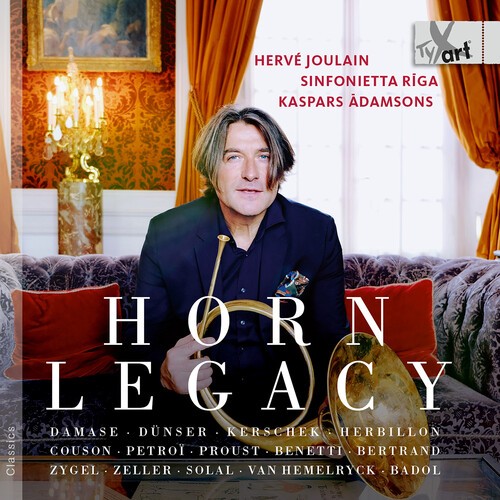 Hervé Joulain Sinfonietta Riga Ka - Horn Legacy - 60Th Anniversary i gruppen CD / Klassiskt hos Bengans Skivbutik AB (5677269)