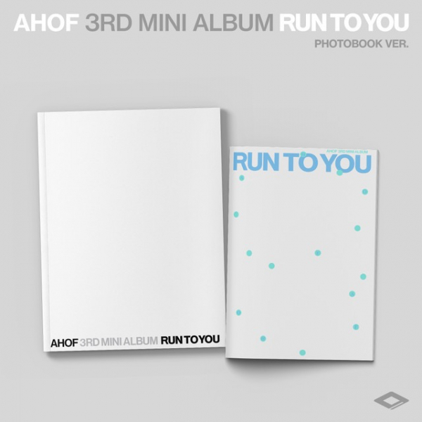 Ahof - Run To You (Photobook Ver.) (Random Ver.) i gruppen CD / Kommande / K-Pop hos Bengans Skivbutik AB (5677324)