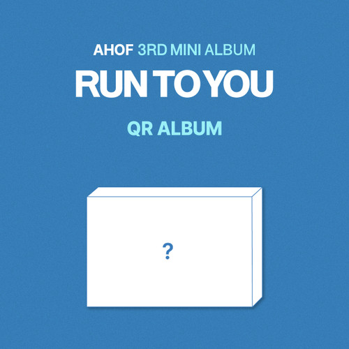 Ahof - Run To You (QR Album Ver.) i gruppen MERCHANDISE / Merch+Code / Kommande / K-Pop hos Bengans Skivbutik AB (5677326)