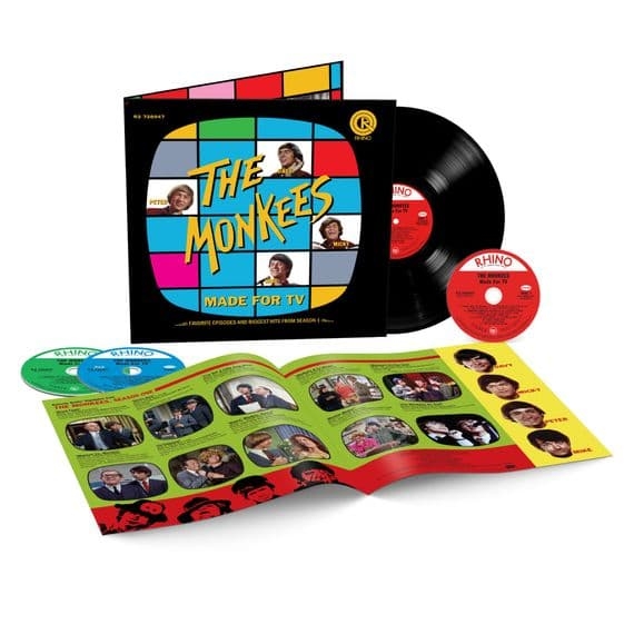 The Monkees - Made For Tv: Favorite Episodes (LP, 2CD & BD Boxset) i gruppen MUSIK / Blu-Ray+CD / Kommande / Pop-Rock hos Bengans Skivbutik AB (5677411)