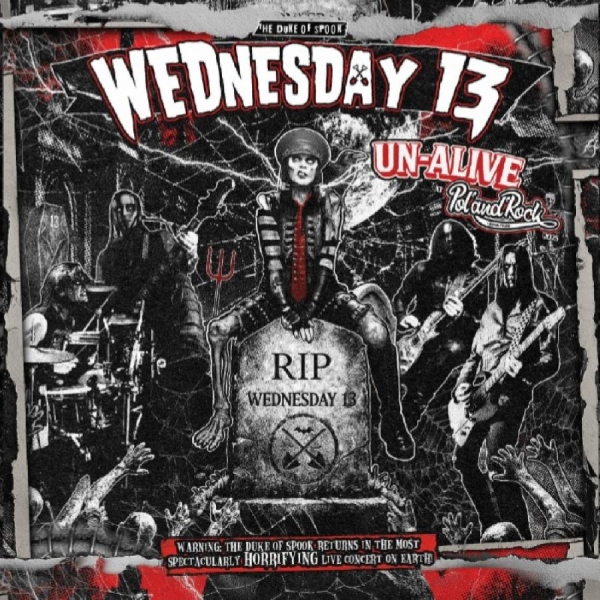Wednesday 13 - Un-Alive From Pol'and'rock 2025 i gruppen VINYL / Kommande / Hårdrock hos Bengans Skivbutik AB (5677534)