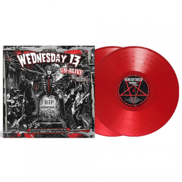Wednesday 13 - Un-Alive From Pol'and'Rock 2025 (Red Vinyl / 2LP) i gruppen VINYL / Hårdrock hos Bengans Skivbutik AB (5677534)