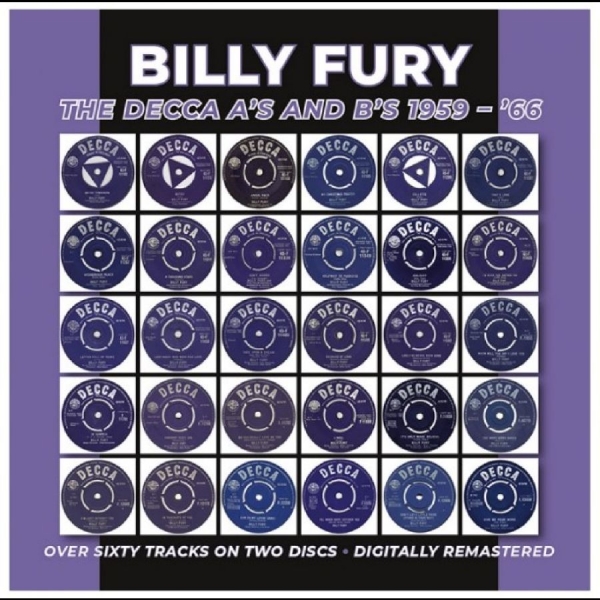 Billy Fury - The Decca A?S And B?S 1959 - ?66 i gruppen CD / Kommande / Pop-Rock hos Bengans Skivbutik AB (5677577)