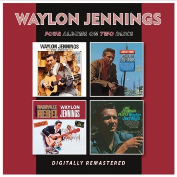 Waylon Jennings - Four Albums i gruppen CD / Kommande / Country hos Bengans Skivbutik AB (5677578)