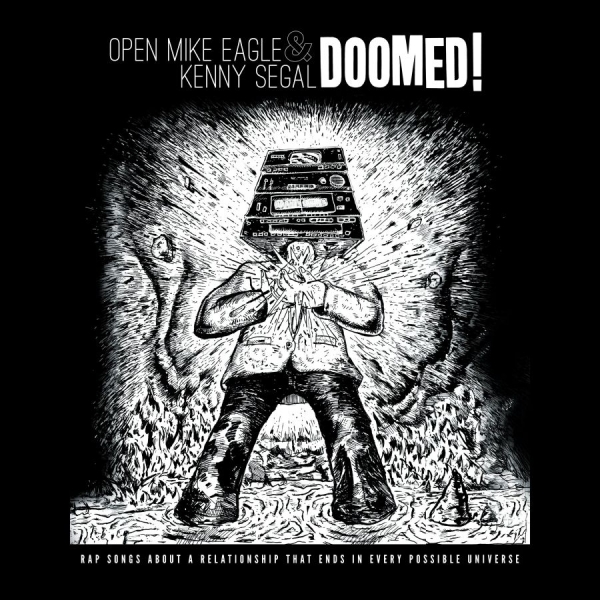 Open Mike Eagle & Kenny Segal - Doomed! i gruppen VINYL / Kommande / Hip Hop-Rap hos Bengans Skivbutik AB (5677672)