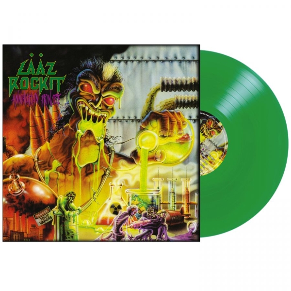 Laaz Rockit - Annihilation Principle (Green Vinyl LP) i gruppen VINYL / Kommande / Hårdrock hos Bengans Skivbutik AB (5677681)