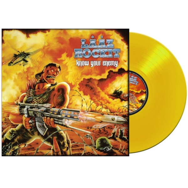 Laaz Rockit - Know Your Enemy (Yellow Vinyl Lp) i gruppen VINYL / Kommande / Hårdrock hos Bengans Skivbutik AB (5677682)