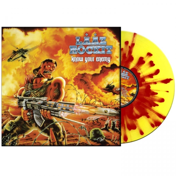Laaz Rockit - Know Your Enemy (Splatter Vinyl Lp) i gruppen VINYL / Kommande / Hårdrock hos Bengans Skivbutik AB (5677685)