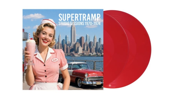 Supertramp - Studio Sessions1970-1974 (2 Lp Red i gruppen VINYL / Kommande / Pop-Rock hos Bengans Skivbutik AB (5677760)