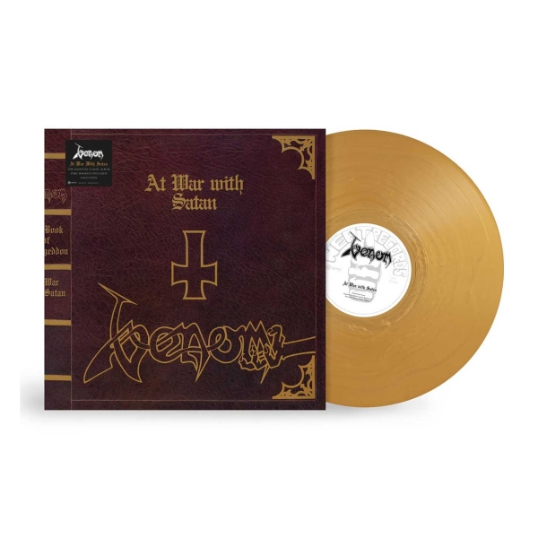 Venom - At War With Satan (Gold Vinyl LP) i gruppen VI TIPSAR / Fredagsreleaser / 2026-08-21 hos Bengans Skivbutik AB (5677789)