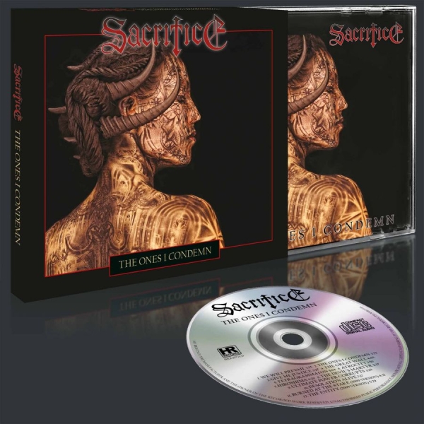 Sacrifice - Ones I Condemn The (Slipcase) i gruppen CD / Kommande / Hårdrock hos Bengans Skivbutik AB (5677794)