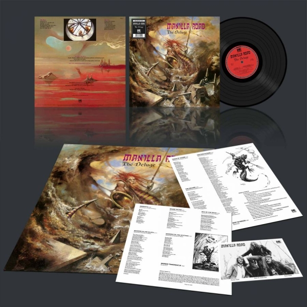 Manilla Road - Deluge The (Black Vinyl Lp) i gruppen VINYL / Kommande / Hårdrock hos Bengans Skivbutik AB (5677798)