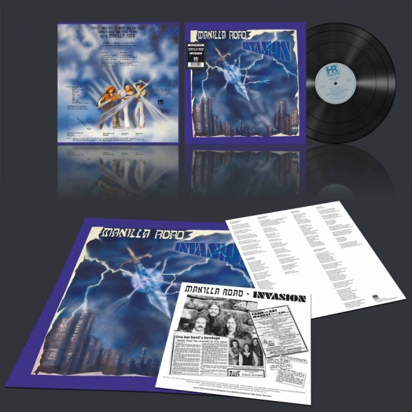 Manilla Road - Invasion (Black Vinyl Lp) i gruppen VINYL / Kommande / Hårdrock hos Bengans Skivbutik AB (5677799)