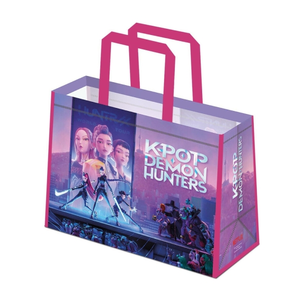 K-Pop Demon Hunters - Reusable Tote Bag i gruppen MERCHANDISE / Påse /  /  hos Bengans Skivbutik AB (5677810)