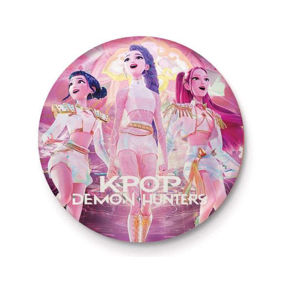 K-Pop Demon Hunters - 25Mm Badge i gruppen MERCHANDISE / Pin-Button Badge /  /  hos Bengans Skivbutik AB (5677813)