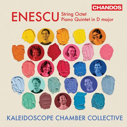 George Enescu - String Octet, Piano Quintet i gruppen CD / Klassiskt hos Bengans Skivbutik AB (5677890)