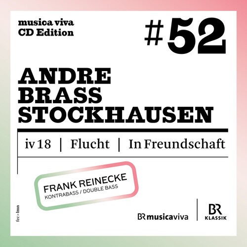Frank Reinecke - Musica Viva Edition #52 - Andre, Br i gruppen CD / Toppsäljare hos Bengans Skivbutik AB (5677891)