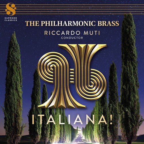 The Philharmonic Brass Riccardo Mu - Italiana! i gruppen VINYL / Toppsäljare hos Bengans Skivbutik AB (5677922)